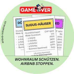 Monopoly-Sticker (3 Stk.)